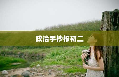 政治手抄报初二