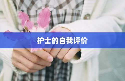 护士的自我评价