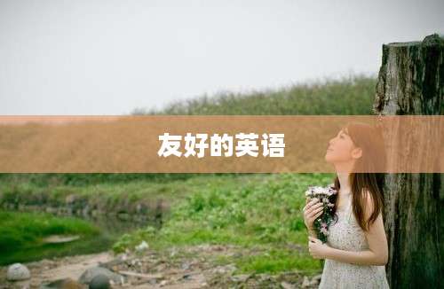 友好的英语