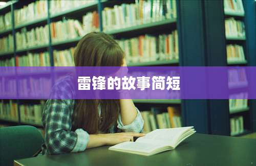 雷锋的故事简短