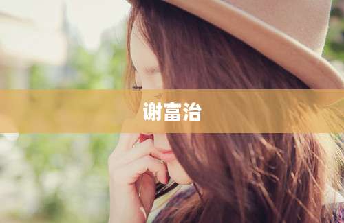 谢富治