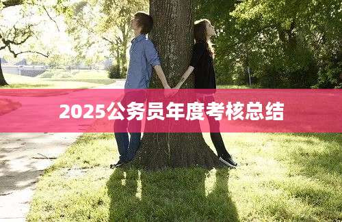 2025公务员年度考核总结