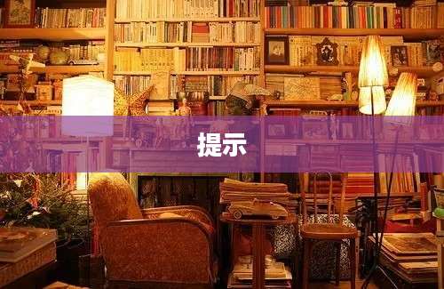 提示