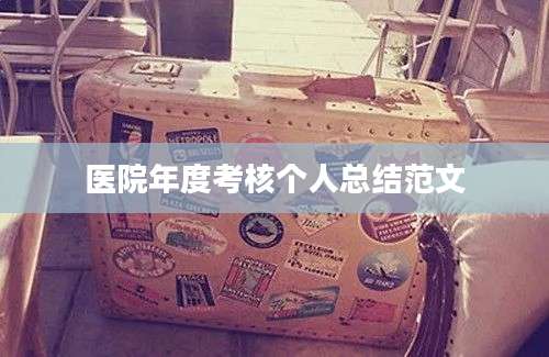 医院年度考核个人总结范文