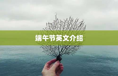 端午节英文介绍