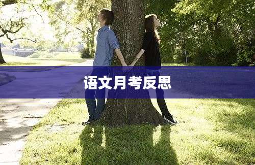 语文月考反思