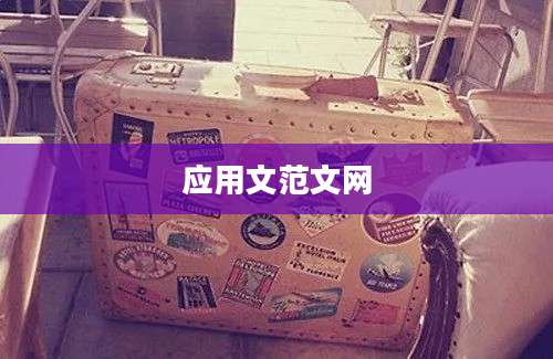 应用文范文网