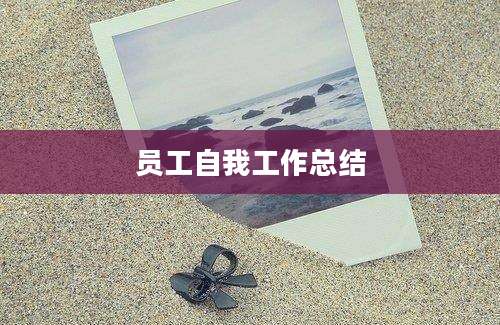 员工自我工作总结