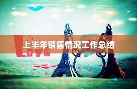 上半年销售情况工作总结
