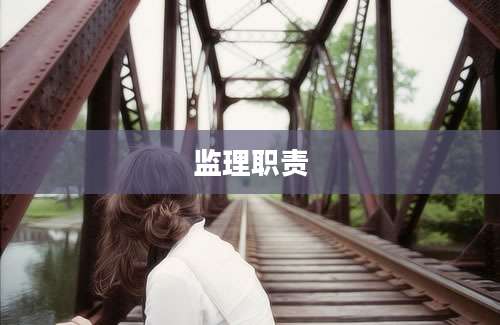 监理职责