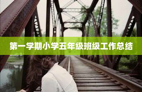 第一学期小学五年级班级工作总结