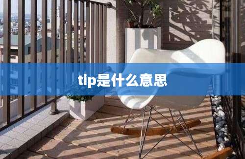 tip是什么意思