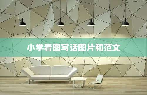 小学看图写话图片和范文