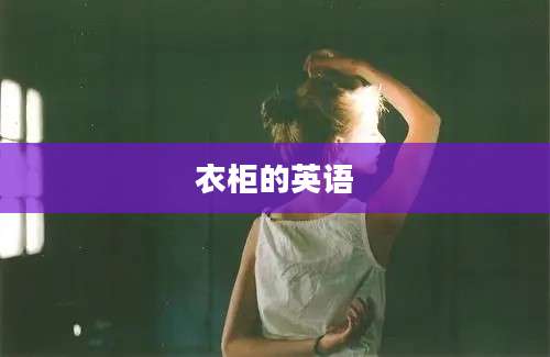 衣柜的英语