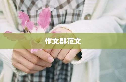 作文群范文