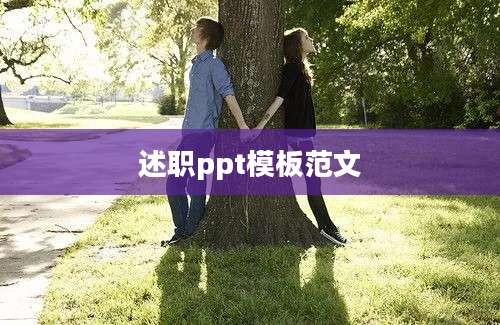 述职ppt模板范文
