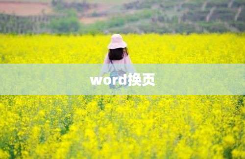 word换页