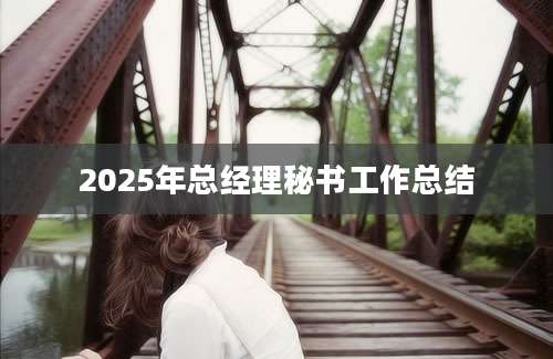 2025年总经理秘书工作总结