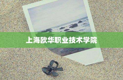 上海欧华职业技术学院
