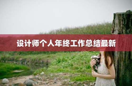 设计师个人年终工作总结最新
