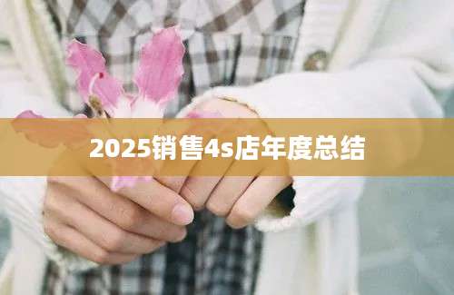 2025销售4s店年度总结
