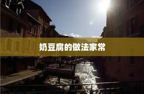奶豆腐的做法家常