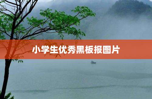 小学生优秀黑板报图片