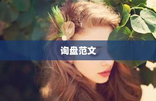 询盘范文