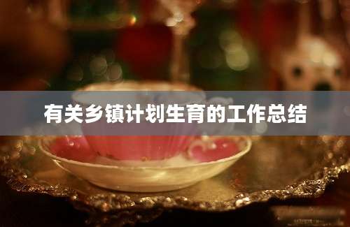 有关乡镇计划生育的工作总结