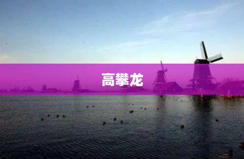 高攀龙