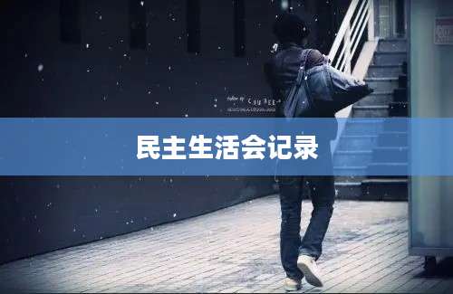 民主生活会记录