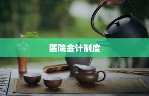 医院会计制度
