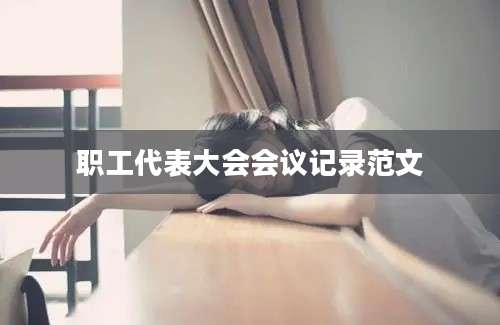职工代表大会会议记录范文