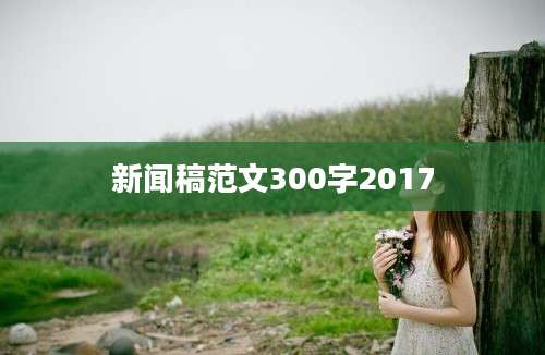 新闻稿范文300字2017
