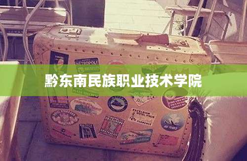 黔东南民族职业技术学院