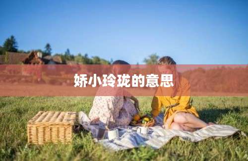 娇小玲珑的意思