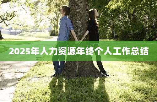 2025年人力资源年终个人工作总结