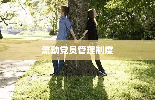 流动党员管理制度