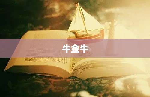 牛金牛