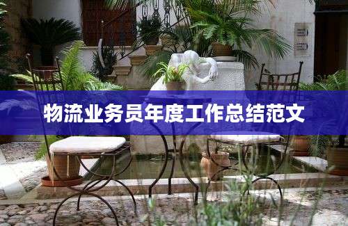 物流业务员年度工作总结范文