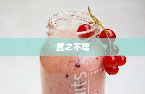 置之不理