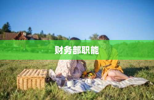 财务部职能