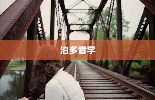 泊多音字