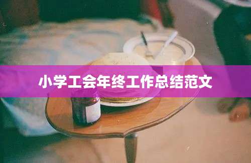 小学工会年终工作总结范文