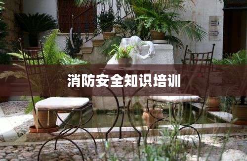 消防安全知识培训
