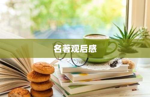 名著观后感