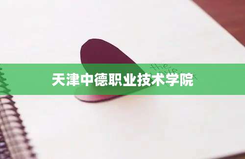 天津中德职业技术学院
