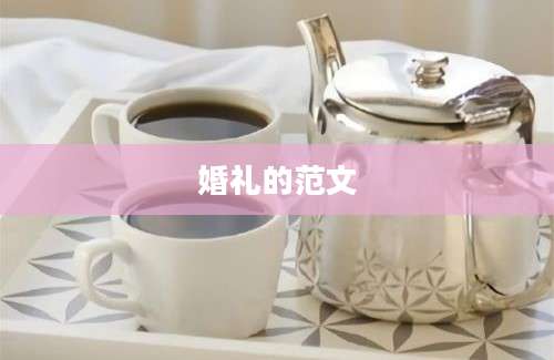 婚礼的范文