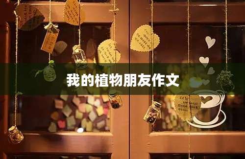 我的植物朋友作文