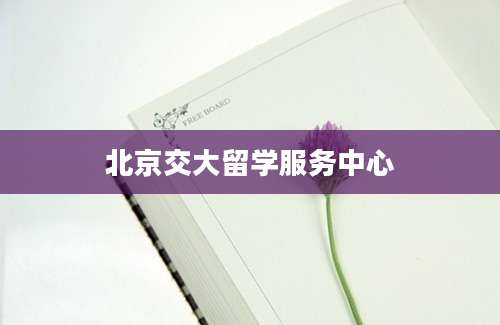 北京交大留学服务中心